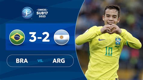 argentina vs brasil 2023 sub 17